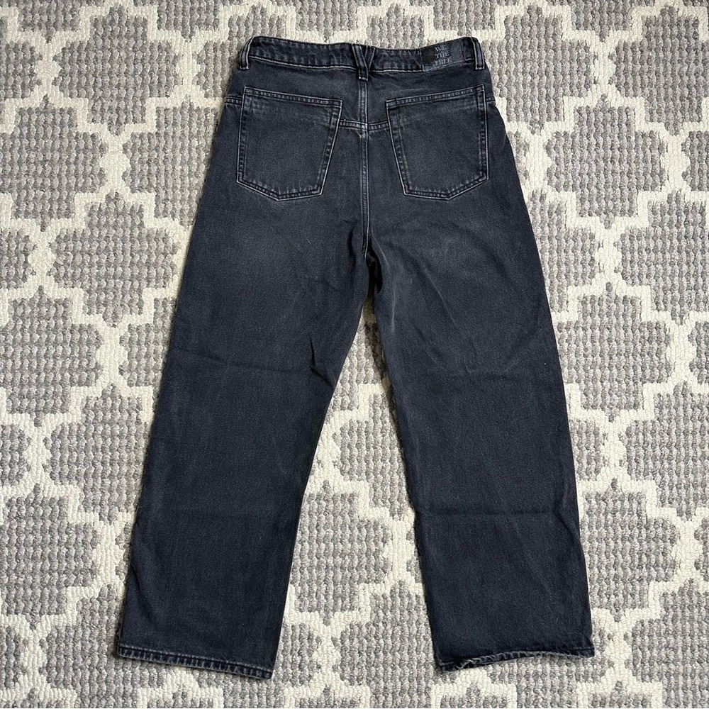 Free People We The Free Deep Trance Dropped Boyfriend Jeans in Hypnosis - Picture 9 of 9